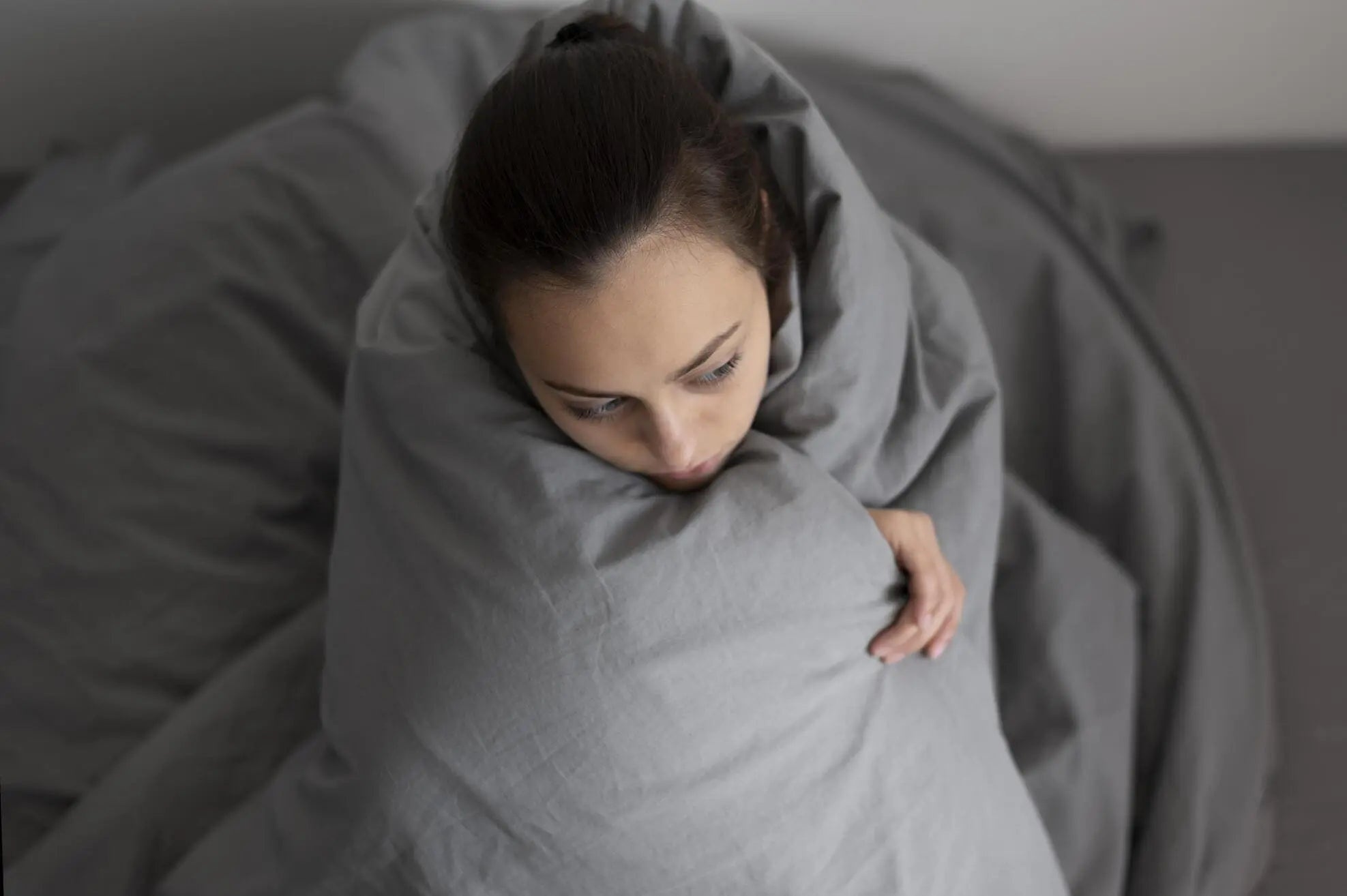 Women try to sleep